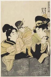 Yu_giri et Izaemon, vers 1801